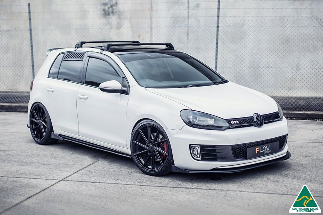 MK6 Golf GTI Side Skirt Splitter Winglets (Pair)-Flow Designs