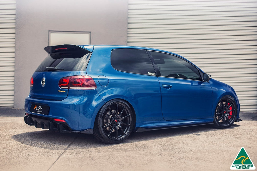 MK6 Golf GTI & R Rear Spoiler Extension-Flow Designs