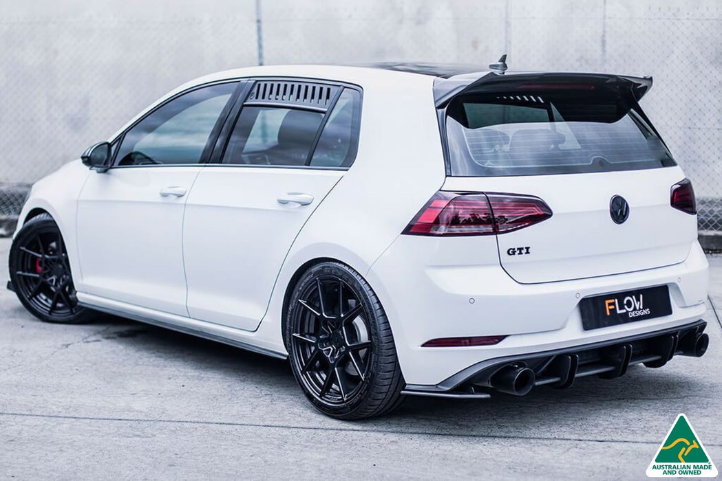MK7/7.5/8 Golf GTI & R Window Vents (Pair)-Flow Designs