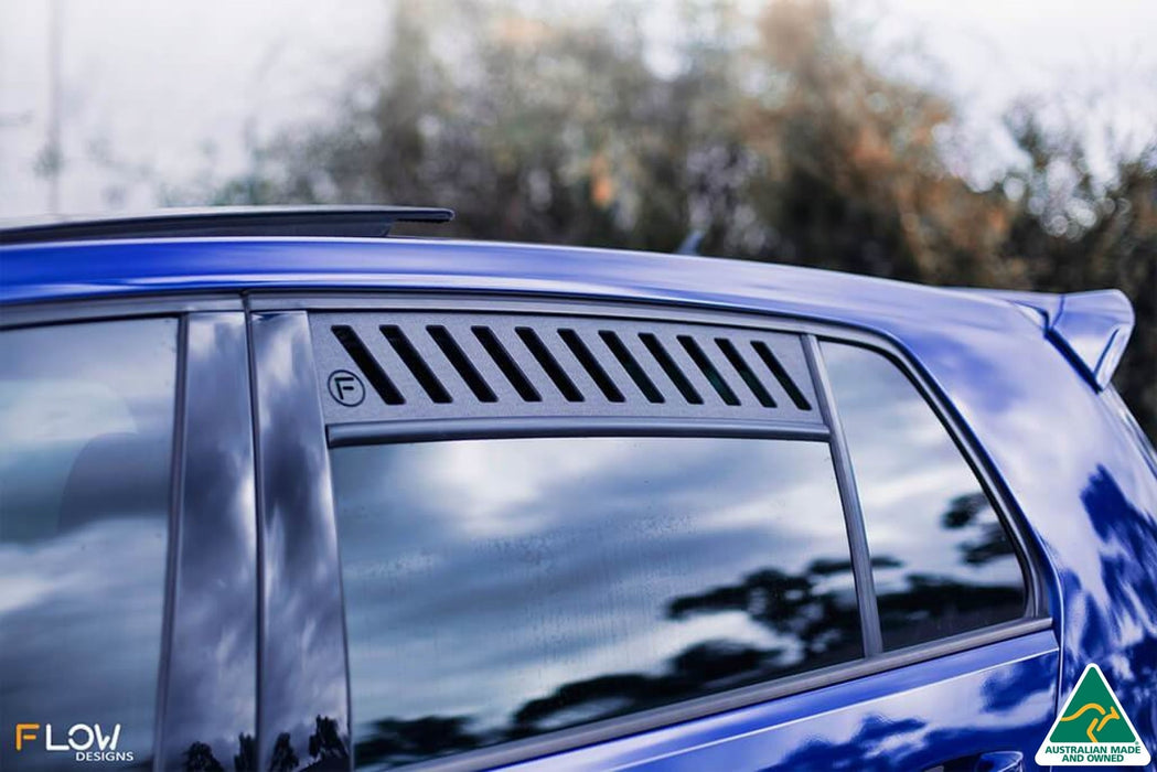 MK7/7.5/8 Golf GTI & R Window Vents (Pair)-Flow Designs