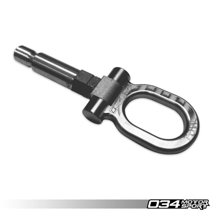 Motorsport Stainless Steel Tow Hook - 100mm for Audi 8Y A3/S3