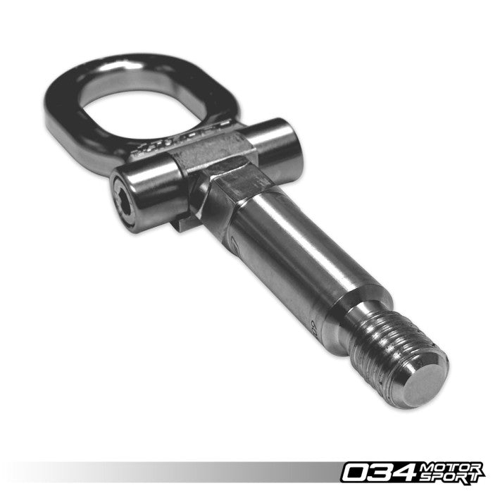 Motorsport Stainless Steel Tow Hook - 100mm for Audi 8Y A3/S3