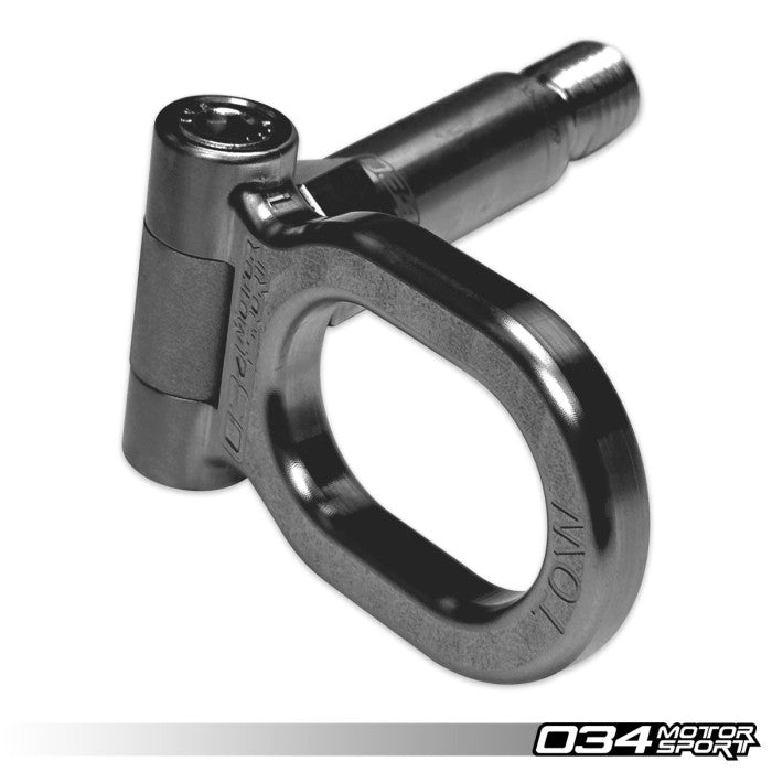 Motorsport Stainless Steel Tow Hook - 100mm for Audi 8Y A3/S3