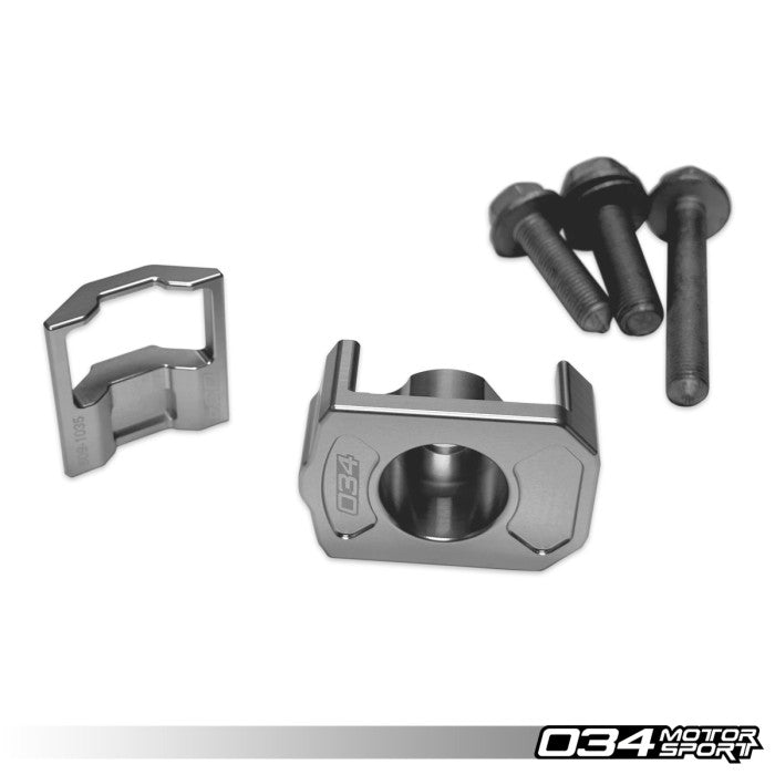 Billet Aluminum Upper & Lower Dogbone Mount Insert Pair, Volkswagen & Audi MQB And MQB EVO