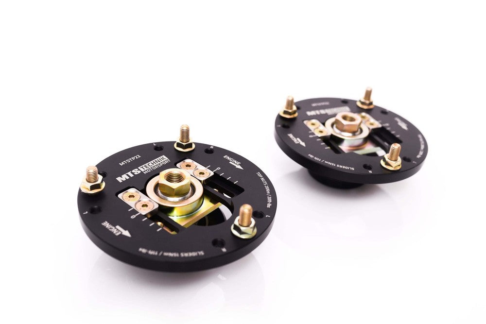 Adjustable camber / caster plates (front) - MTSCP22SET BMW 2.5-3.2 Coupe (E9) 2.5 CS 01/69 - 03/76