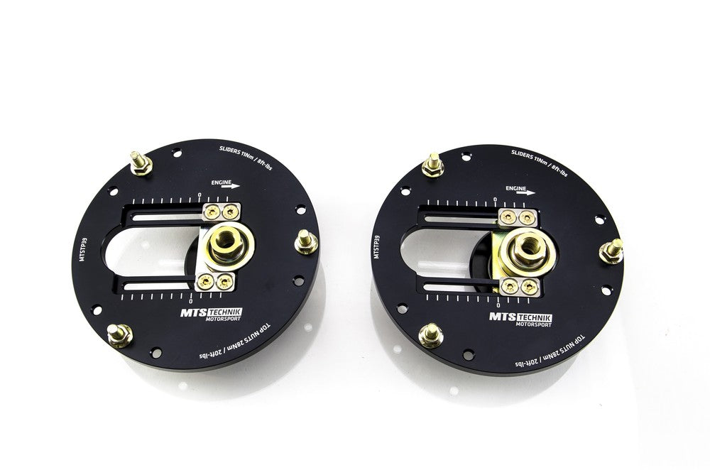 Adjustable camber / caster plates (front) - MTSCP39SET Audi 200 C3 Avant (44) 2.2 Turbo 09/83 - 12/91