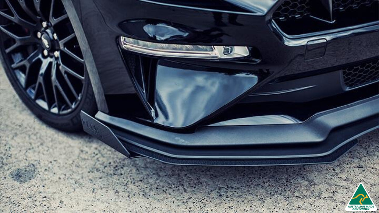 GT Mustang S550 FN Front Splitter Winglets (Pair)-Flow Designs