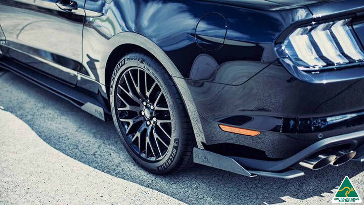 GT Mustang S550 FN Rear Spat Winglets (Pair)-Flow Designs