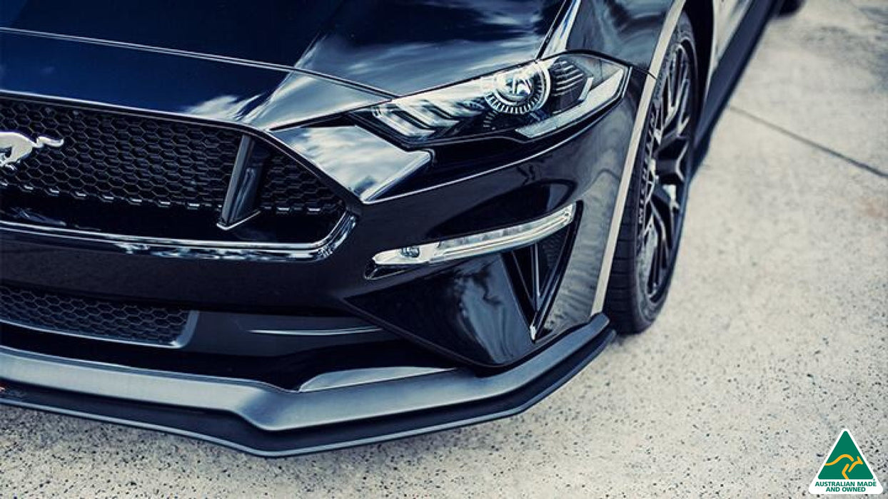 GT Mustang S550 FN Front Lip Splitter-Flow Designs