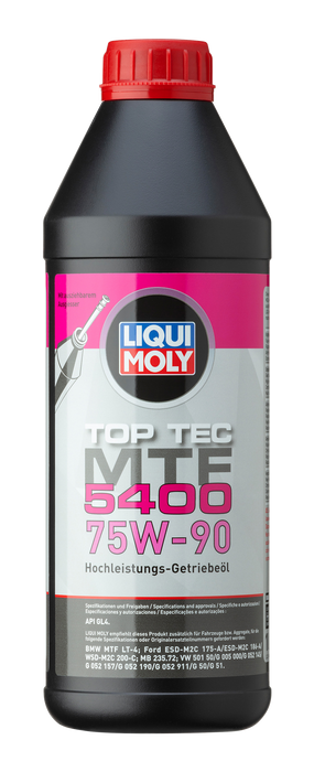 Top Tec MTF 5400 75W-90 - Harrys Euro