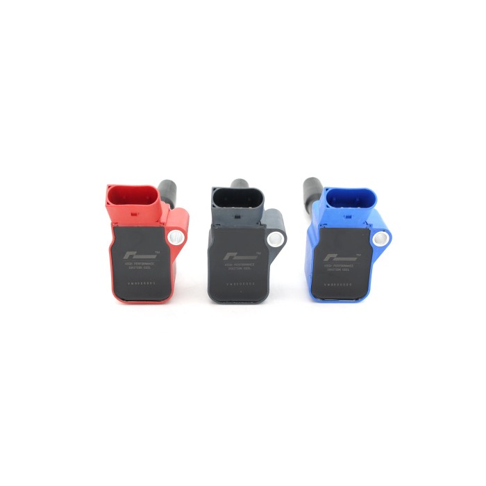 RacingLine Higher Output Ignition Coil / Red / MQB / MQBE 2.0 TSI EA888.3/EA888.4 & 2.5 TFSI