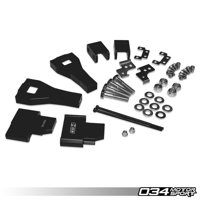 Radiator Relocation Kit, B8/B8.5 Audi with 4.0T Swap