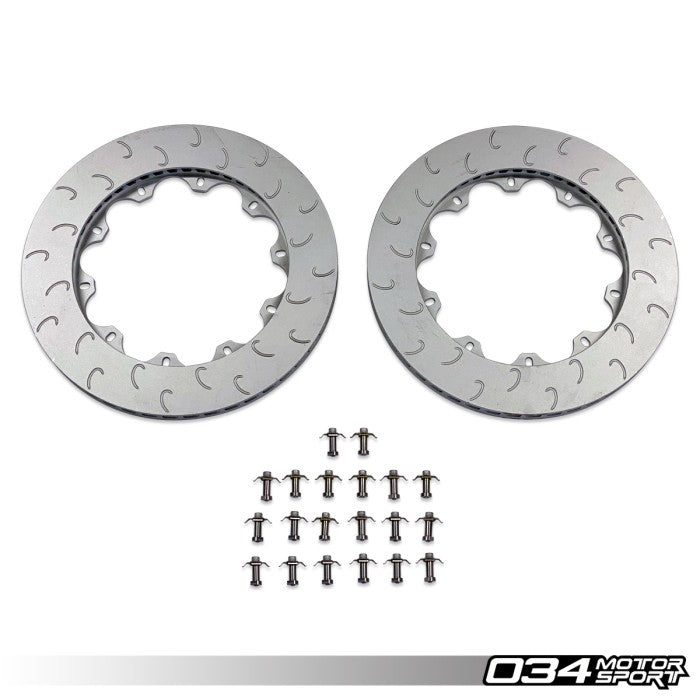 Replacement Front Rotor Ring Set, Mk8 Golf R & Audi 8Y S3