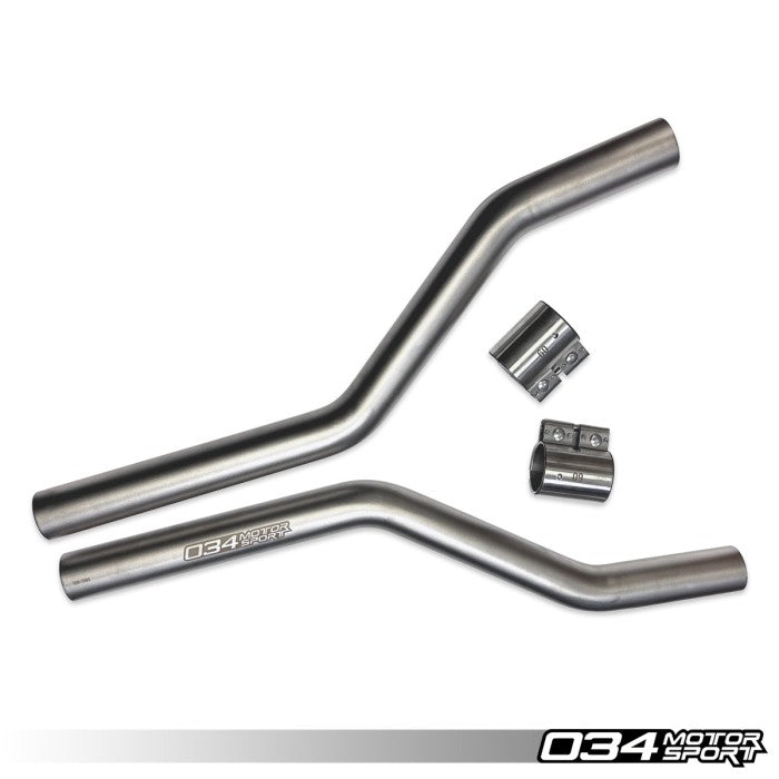 Res-X Front Resonator Delete, B9/B9.5 Audi S4/S5 3.0T