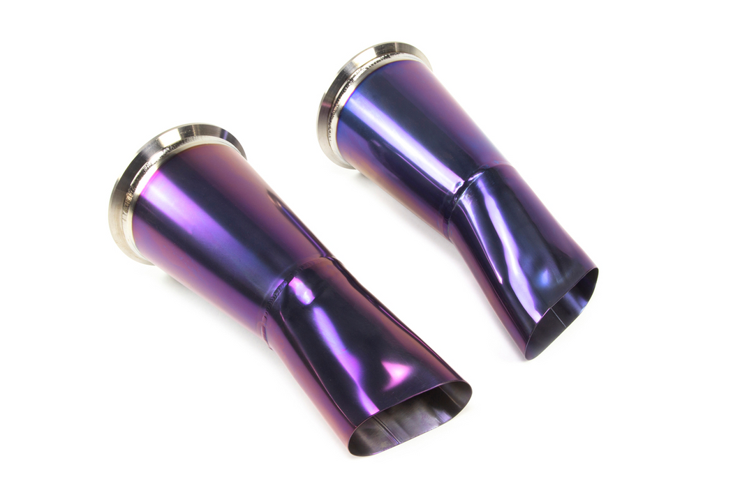 Redstar Titanium Straight Pipe Exhaust - Porsche 991 GT2RS