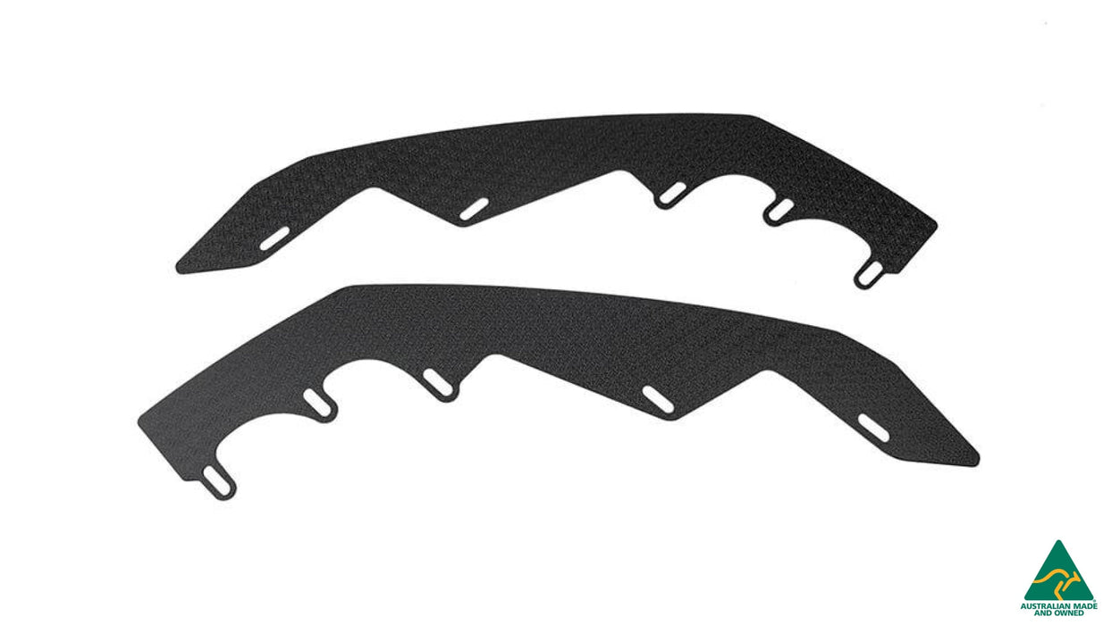 RS3 8V Sportback (Pre-Facelift) Front Lip Splitter Extensions (Pair)-Flow Designs