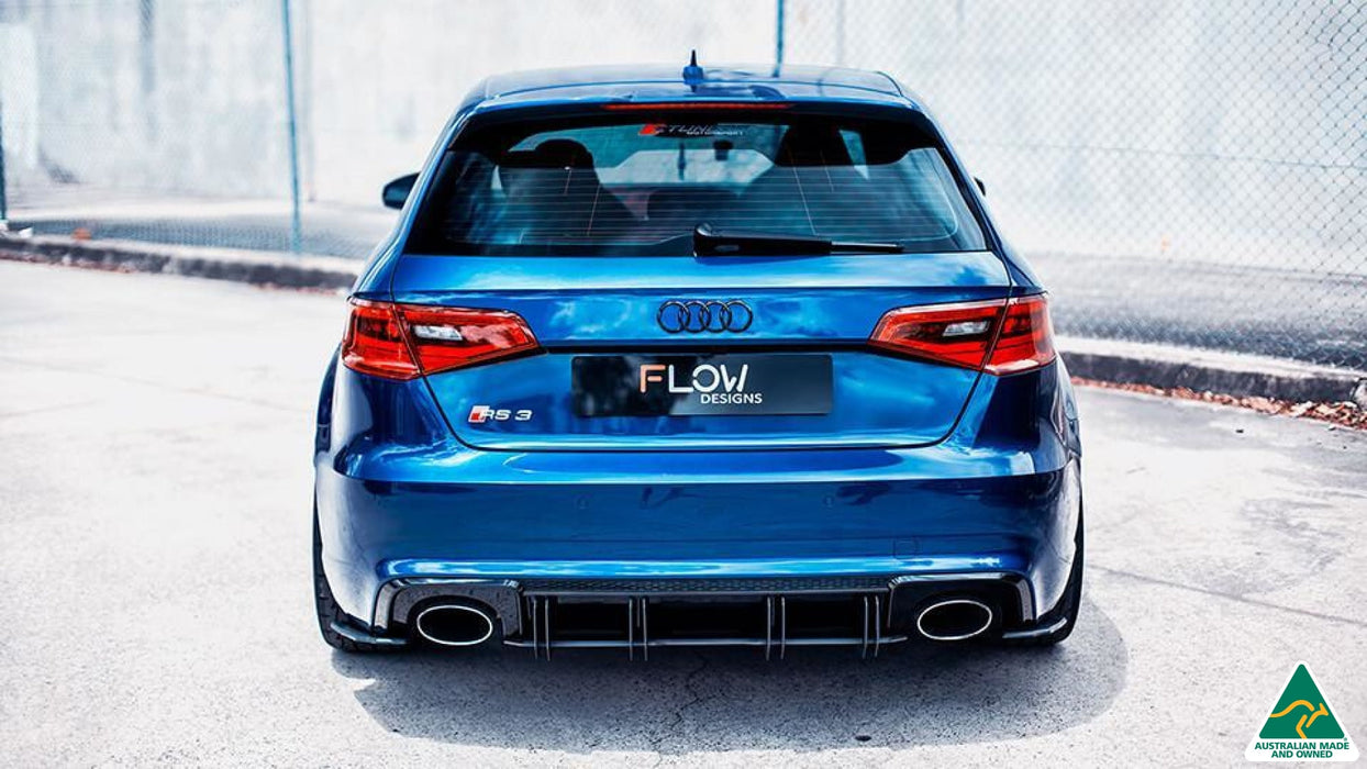 RS3 8V Sportback (Pre-Facelift) Flow-Lock Rear Diffuser-Flow Designs