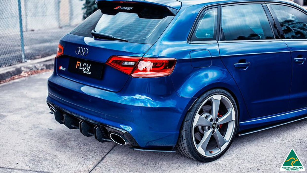 RS3 8V Sportback (Pre-Facelift) Flow-Lock Rear Diffuser-Flow Designs