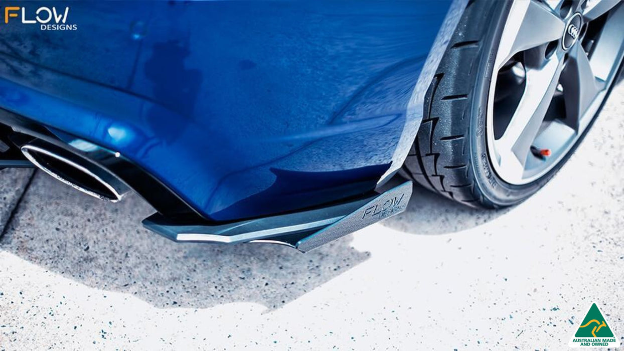 RS3 8V Sportback (Pre-Facelift) Rear Pod/Spat Winglets (Pair)-Flow Designs