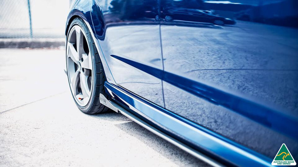 RS3 8V Sportback (Pre-Facelift) Side Skirt Splitter Winglets (Pair)-Flow Designs