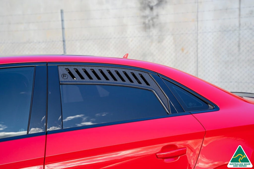 RS3\S3 8V Sedan Window Vents (Pair)-Flow Designs
