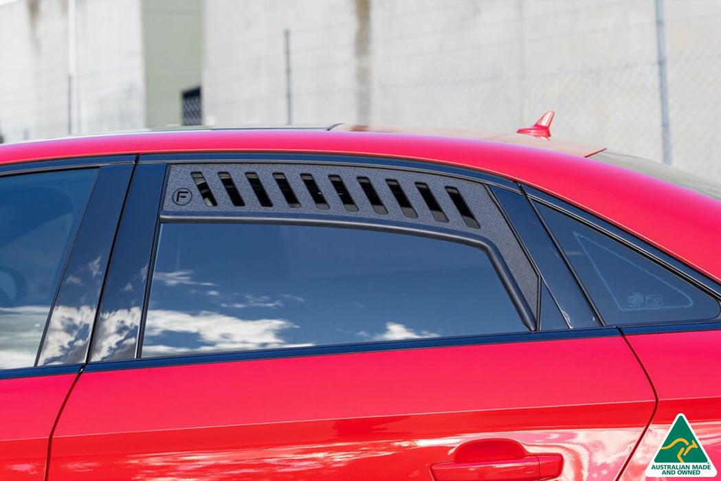 RS3\S3 8V Sedan Window Vents (Pair)-Flow Designs