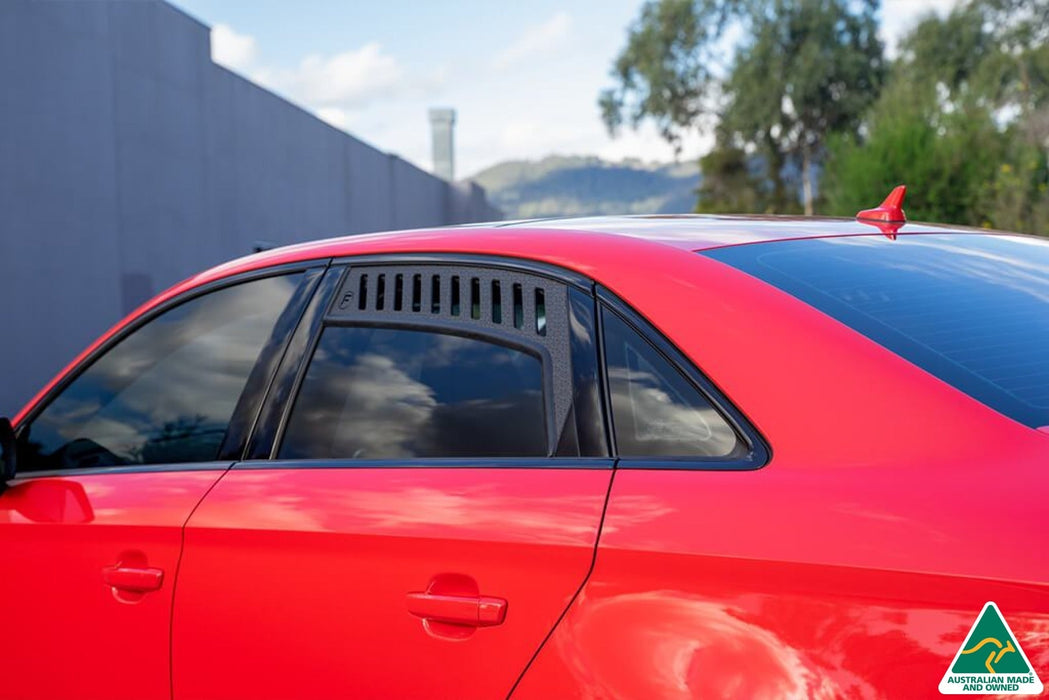 RS3\S3 8V Sedan Window Vents (Pair)-Flow Designs