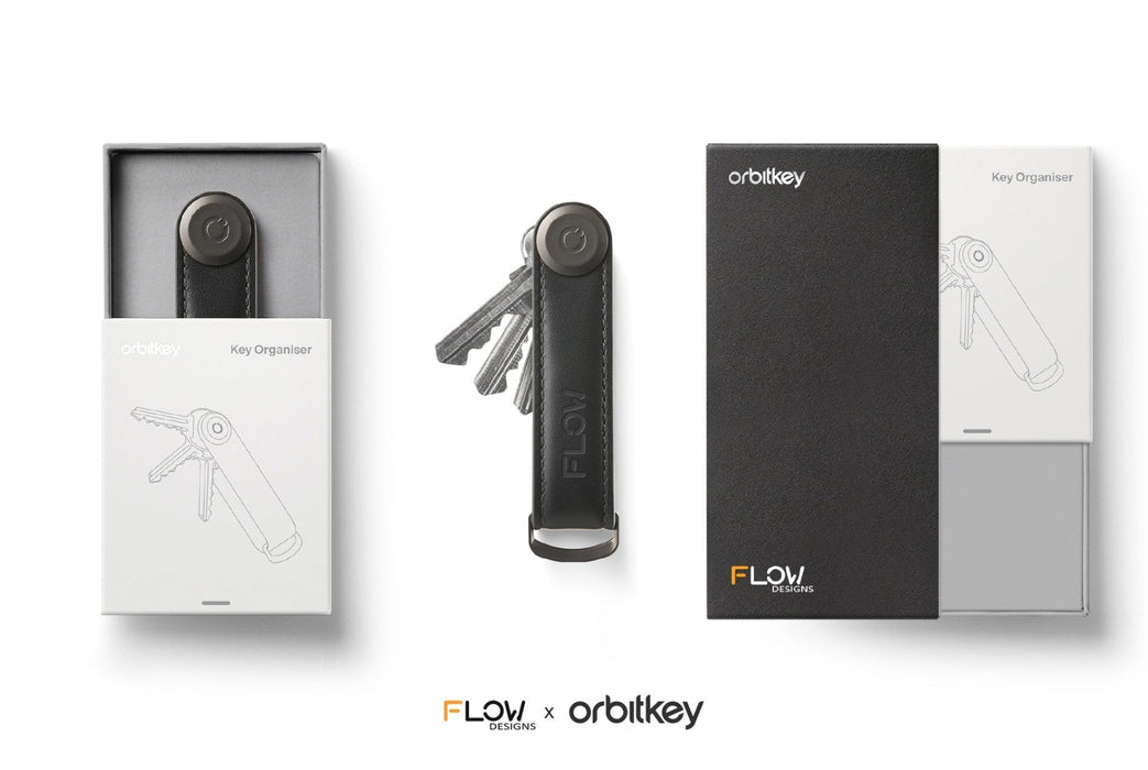 2022 Flow Designs x Orbitkey - Key Organiser Leather-Flow Designs