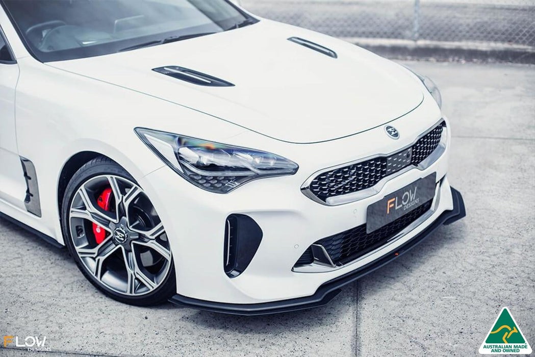 Stinger CK GT Front Lip Splitter & Bumper Reinforcement Brackets-Flow Designs