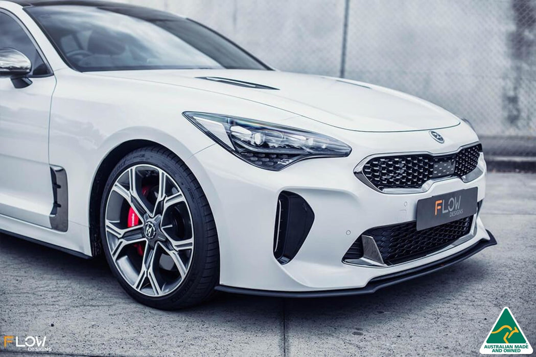 Stinger CK GT Front Lip Splitter & Bumper Reinforcement Brackets-Flow Designs