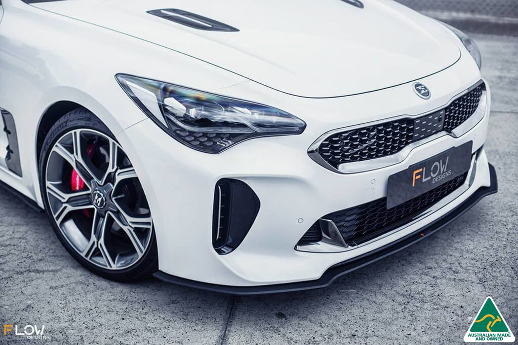 Stinger CK GT Front Lip Splitter & Bumper Reinforcement Brackets-Flow Designs
