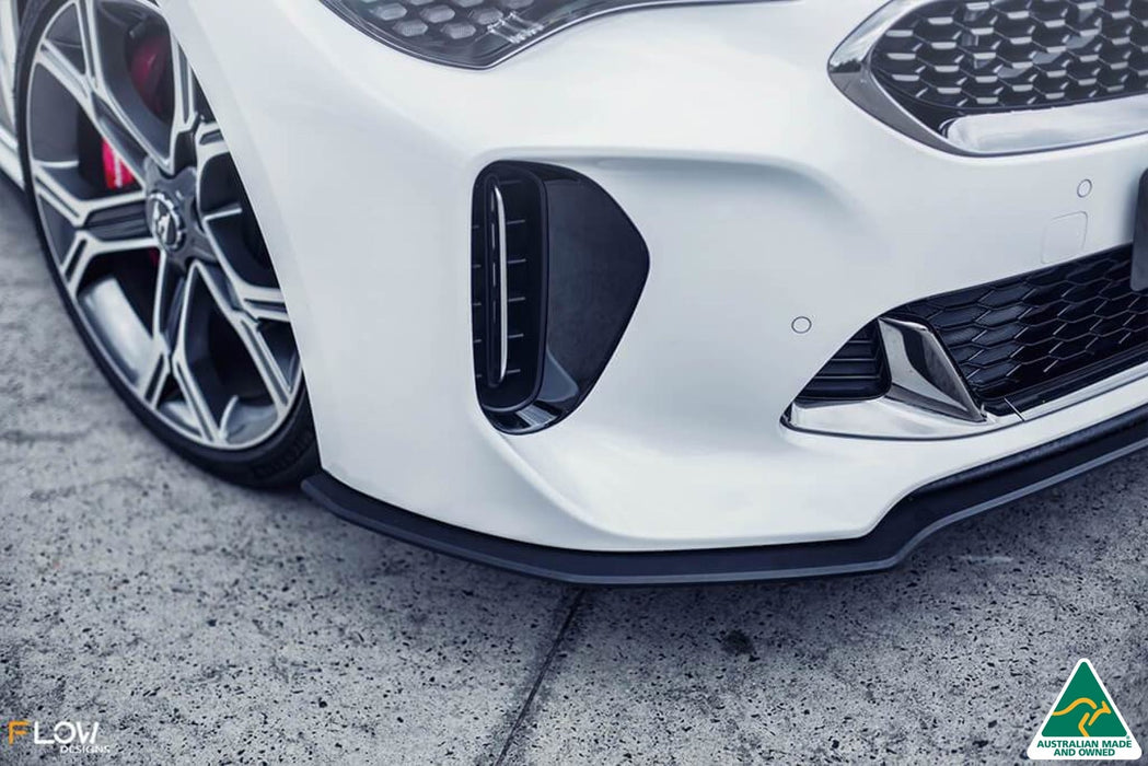 Stinger CK GT Front Lip Splitter & Bumper Reinforcement Brackets-Flow Designs