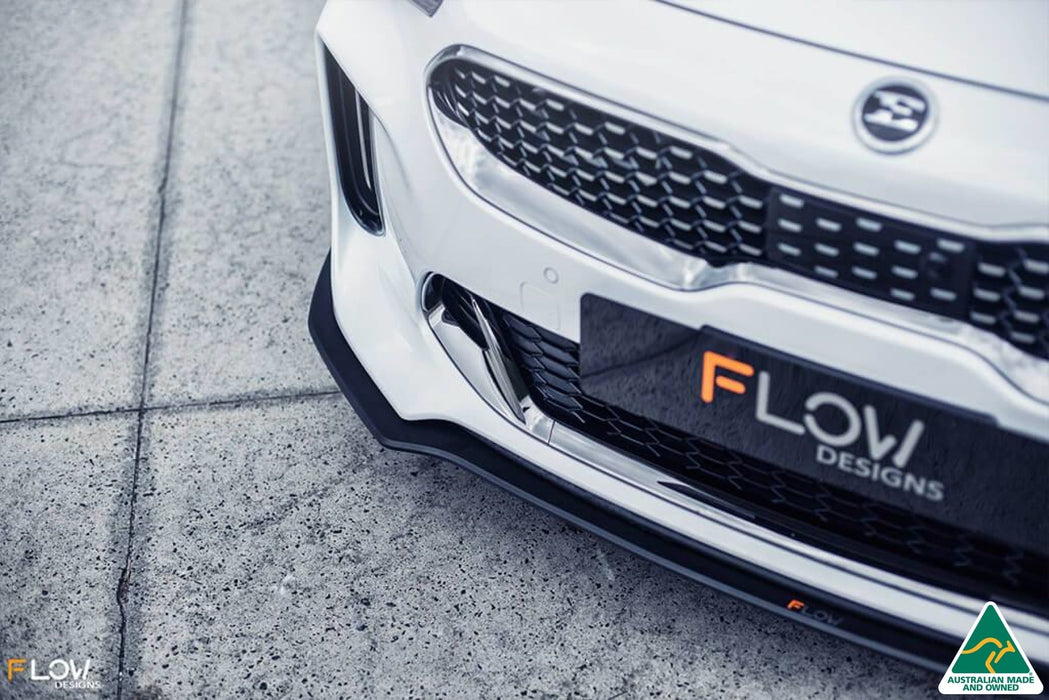 Stinger CK GT Front Lip Splitter & Bumper Reinforcement Brackets-Flow Designs