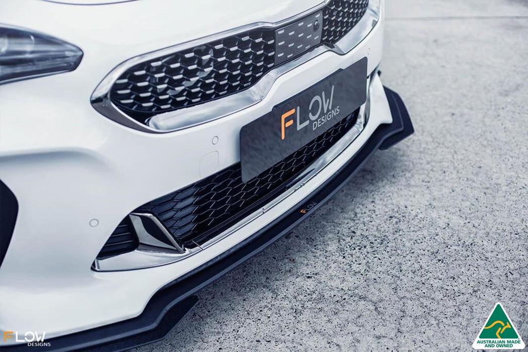 Stinger CK GT Front Lip Splitter Extensions (Pair)-Flow Designs