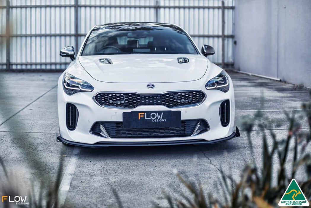 Stinger CK GT Front Lip Splitter & Bumper Reinforcement Brackets-Flow Designs