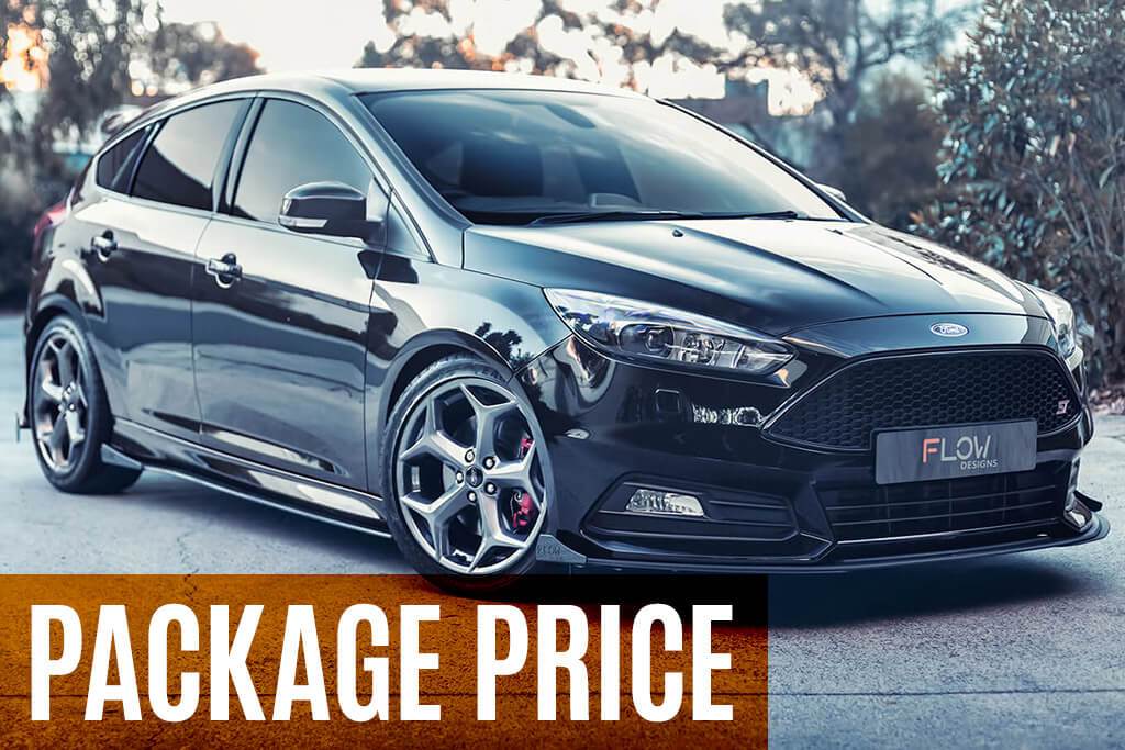 MK3.5 Focus ST (Facelift) Full Lip Splitter Set-Flow Designs