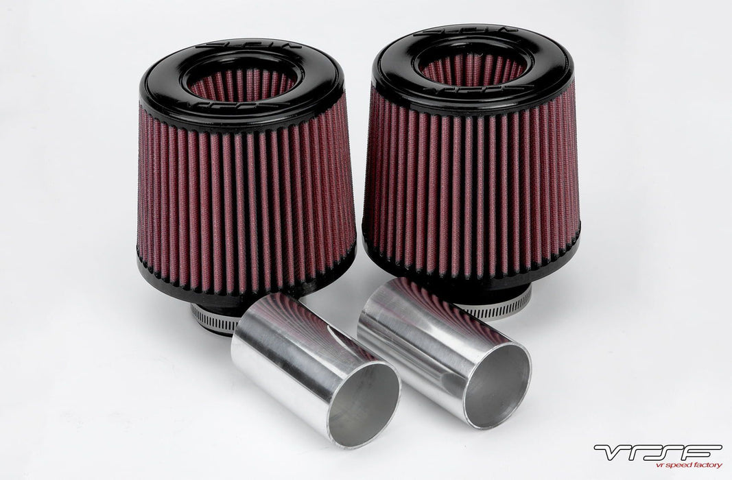 VRSF OEM Location High Flow Silicone Inlet Intake Kit N54 07-10 BMW 135i, 335i, 535i, 1M &amp; Z4 - Harrys Euro