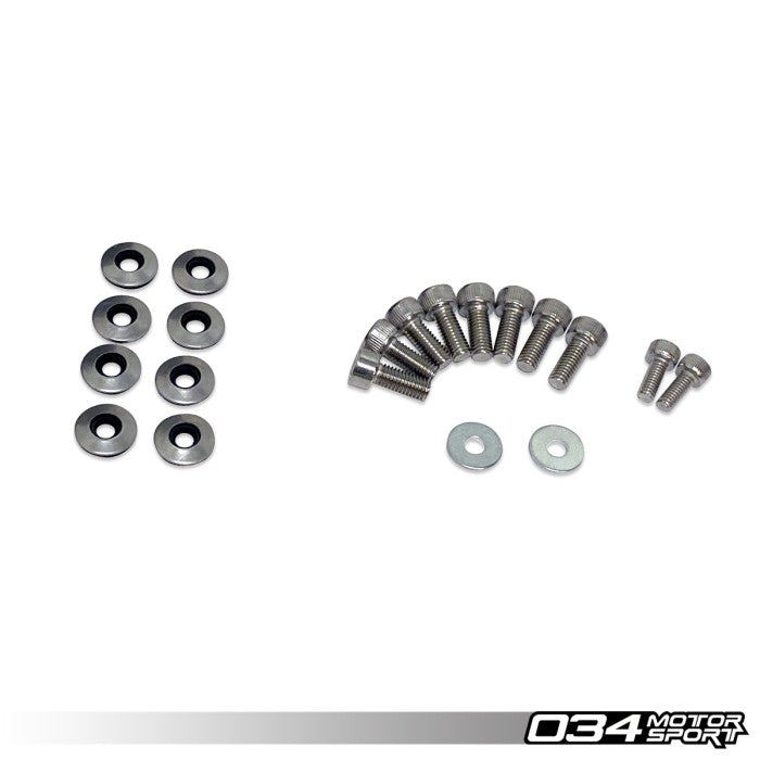 X34 Carbon Fiber 4" Closed Top Intake Bundle Audi TT RS & RS3 2.5 TFSI EVO