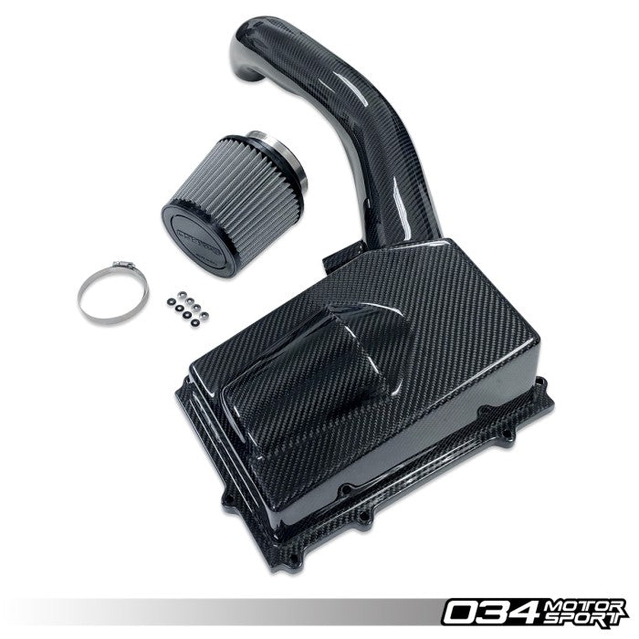 X34 Carbon Fiber Closed-Top Cold Air Intake System for the Audi TTRS 8J and RS3 8P 2.5 TFSI