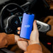 xHP Flashtool app displayed on smartphone in BMW