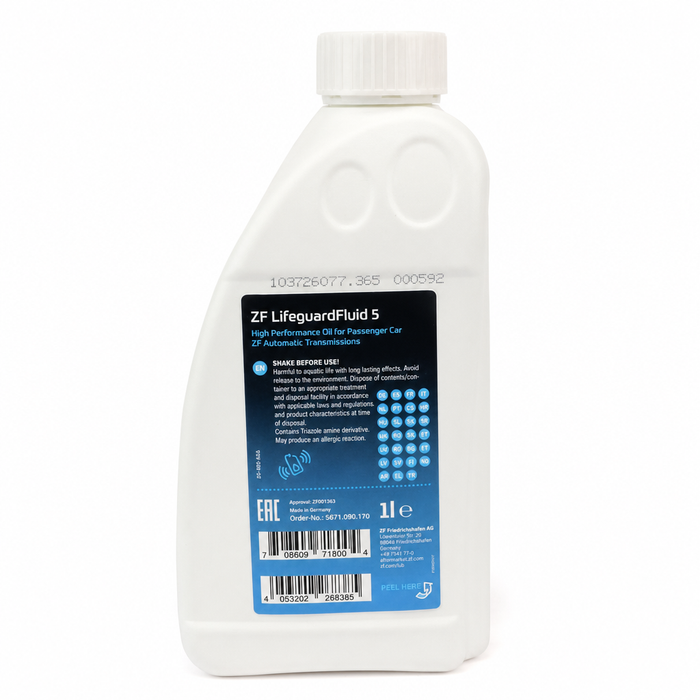ZF Lifeguard Fluid 5 Automatic Transmission Fluid (1 Litre) — BMW Audi VW 5HP 4HP LT71141