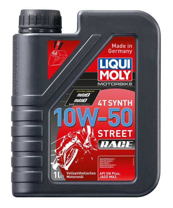 LIQUI MOLY MOTORBIKE 4T SYNTH 10W-50 STREET RACE | 1L