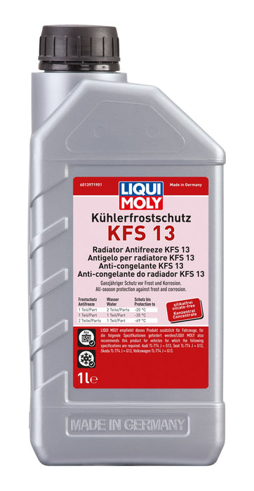 LIQUI MOLY RADIATOR ANTIFREEZE KFS 13 - Harrys Euro