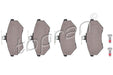 FRONT BRAKE PADS FOR GOLF MK3 VR6 GTI 357698151A - Harrys Euro