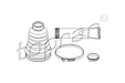 CV JOINT BOOT KIT 7H0498202A - Harrys Euro