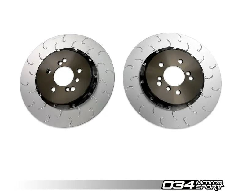 2-Piece Floating Rear Brake Rotor Upgrade Kit for F8x M2/M3/M4