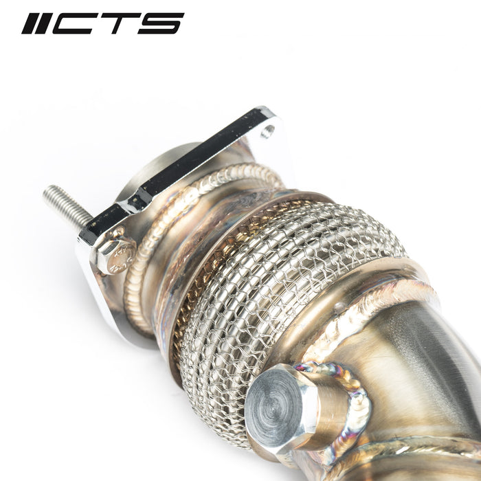 CTS TURBO 3″ STAINLESS STEEL HIGH-FLOW CATS BMW S55 F80 F82 F87 M3/M4/M2 COMPETITION
