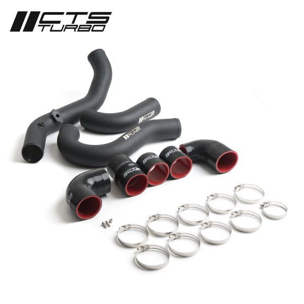 CTS TURBO B9 AUDI A4, A5, ALLROAD 1.8T/2.0T CHARGE PIPE SET (TURBO OUTLET AND THROTTLE PIPE)