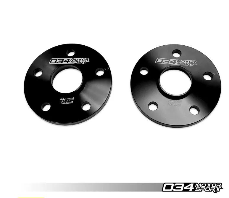 Wheel Spacer Pair, 12.5mm, Volkswagen & Audi 5x112 with 57.1mm Center Bore
