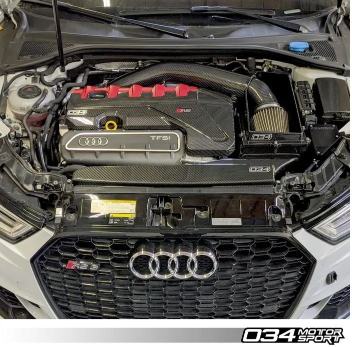 Carbon Fiber Engine Cover, Audi 8V.5 RS3 and 8S TTRS